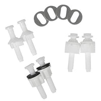 Danco Toilet Seat Hinge Nuts White Plastic For Universal