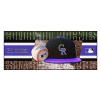 MLB - Colorado Rockies Baseball Runner Rug - 30in. x 72in.