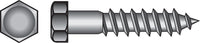 Hillman 5/16 in. X 6 in. L Hex Hot Dipped Galvanized Steel Lag Screw 50 pk