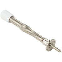 SPB1410 3â€ Spring Door Stop - Satin Nickel