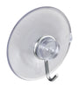 National Hardware 1-3/4 in. L Clear Metal/Plastic Medium Suction Hook 2 lb. cap. (Pack of 5)