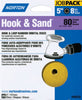 Norton Hook & Sand 5 in. Aluminum Oxide Hook and Loop A290 Sandpaper Vacuum Disc 100 Grit Medium 25