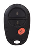 KeyStart Renewal KitAdvanced Remote Automotive Key FOB Shell TOY001H Double For Toyota