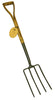 Flexrake Classic 4 Tine Forged Steel Spading Fork 40 in. Wood Handle