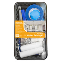 RollerLite White Velvet 6.5 in. W Mini Paint Roller Kit Threaded End