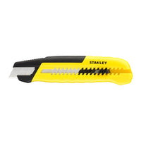 Stanley 6.29 in. Sliding Snap Knife Black/Yellow 1 pc