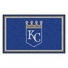 MLB - Kansas City Royals 4ft. x 6ft. Plush Area Rug