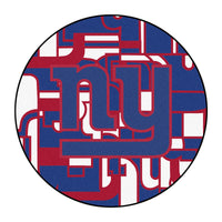 NFL - New York Giants XFIT Roundel Rug - 27in. Diameter