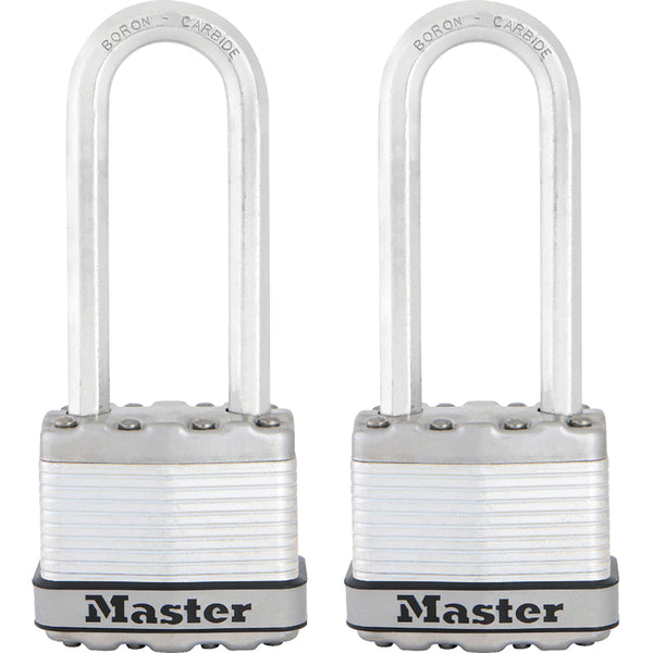 Master Lock Outdoor Keyed Padlock, 1-9/16-in Wide x 1-1/2-in