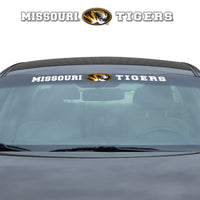 University of Missouri Sun Stripe Windshield Decal 3.25 in. x 34 in.