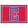 NBA - Los Angeles Clippers 5ft. x 8 ft. Plush Area Rug