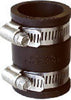 Fernco Schedule 40 1-1/4 in. Hub X 1-1/4 in. D Hub PVC Flexible Coupling 1 pk