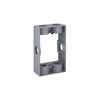 Bell 9.5 cu in Rectangle Aluminum 1 gang Box Extension Gray