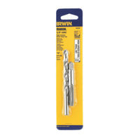 Irwin Hanson High Carbon Steel HCS Tap and HSS Drill Bit Set 3/8 in. 2 pc