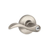 Schlage Seville Satin Nickel Keyed Entry Lever 1-3/4 in.