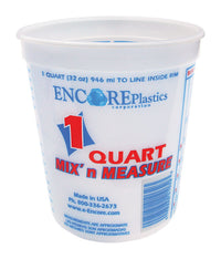 Encore Mix' n Measure White 1 qt Paint Pail