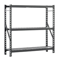 Muscle Rack Edsal 72 in. H X 77 in. W X 24 in. D Steel Shelving Unit