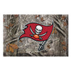 NFL - Tampa Bay Buccaneers Camo Rubber Scraper Door Mat