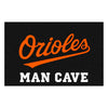 MLB - Baltimore Orioles Script Man Cave Rug - 19in. x 30in.