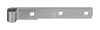 National Hardware 8 in. L Zinc-Plated Silver Steel Hinge Strap (Pack of 10)