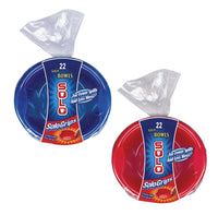 Solo Plastic Assorted Secure Grip Everyday Bowl 18 oz. (Pack of 12)