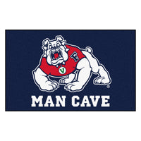 Fresno State Blue Man Cave Area Rug - 5ft. X 8 ft.