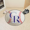 MLB - Colorado Rockies Baseball Rug - 27in. Diameter