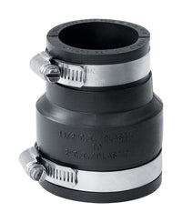 Fernco Schedule 40 2 in. Hub each X 1-1/2 in. D Hub PVC Flexible Coupling 1 pk