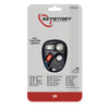 KeyStart Self Programmable Remote Automotive Replacement Key GM028 Double For GM