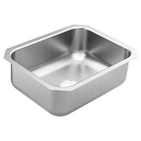 23.5 x 18.25 stainless steel 18 gauge single bowl sink