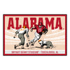 University of Alabama Ticket Stub Rug - 19in. X 30in.