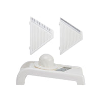 Farberware White Plastic/Stainless Steel Mandolin Slicer