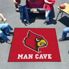 University of Louisville Man Cave Rug - 5ft. x 6ft.