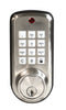 Ultra Security Satin Nickel Metal Electronic Deadbolt