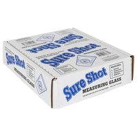 Measure Master Sure Shot Mini-Measure Shot Glass 1.5 oz. (Pack of 12)