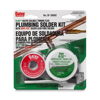 Oatey Safe-Flo Lead-Free Solder and Flux Kit Metal 1 pc