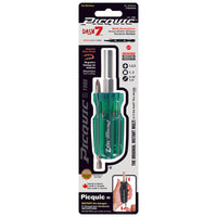 PICQUIC DASH 7 7 pc. Compact Multi-Bit Screwdriver 4-3/4 in.