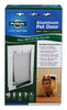 PetSafe 11.625 in. H X 7-3/4 in. W Aluminum Pet Door