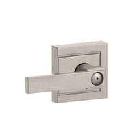 Schlage Northbrook Satin Nickel Bed and Bath Lever Right or Left Handed