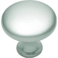 Hickory Hardware P14255-SN 1-1/8" Round Satin Nickel Conquest Cabinet Knob