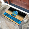 NBA - Golden State Warriors Rubber Door Mat - 18in. x 30in.