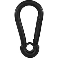 V3112 1/4" Interlocking Spring Snap - Black