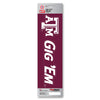 Texas A&M University 2 Piece Decal Sticker Set