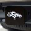 NFL - Denver Broncos  Black Metal Hitch Cover