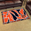 NFL - Cincinnati Bengals XFIT 4ft. x 6ft. Plush Area Rug