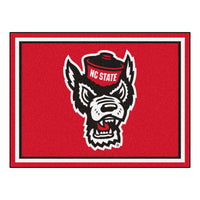 North Carolina State University Wolfpack 8ft. x 10 ft. Plush Area Rug