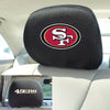 NFL - San Francisco 49ers  Embroidered Head Rest Cover Set - 2 Pieces