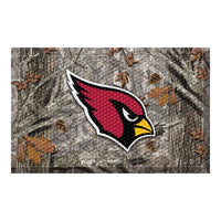 NFL - Arizona Cardinals Camo Rubber Scraper Door Mat