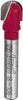 Freud 3/8 in. D X 3/16 in. X 1-13/16 in. L Carbide Round Nose Router Bit (Pack of 2)