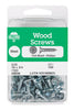 Hillman No. 10 X 3/4 in. L Phillips Zinc-Plated Wood Screws 100 pk